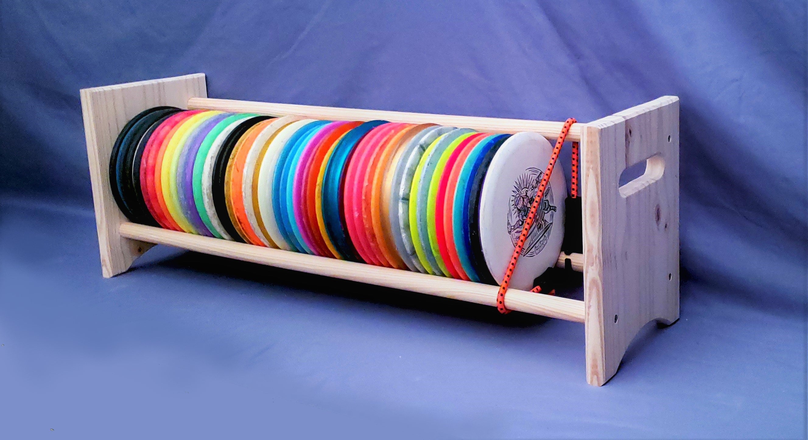 disc golf disc rack