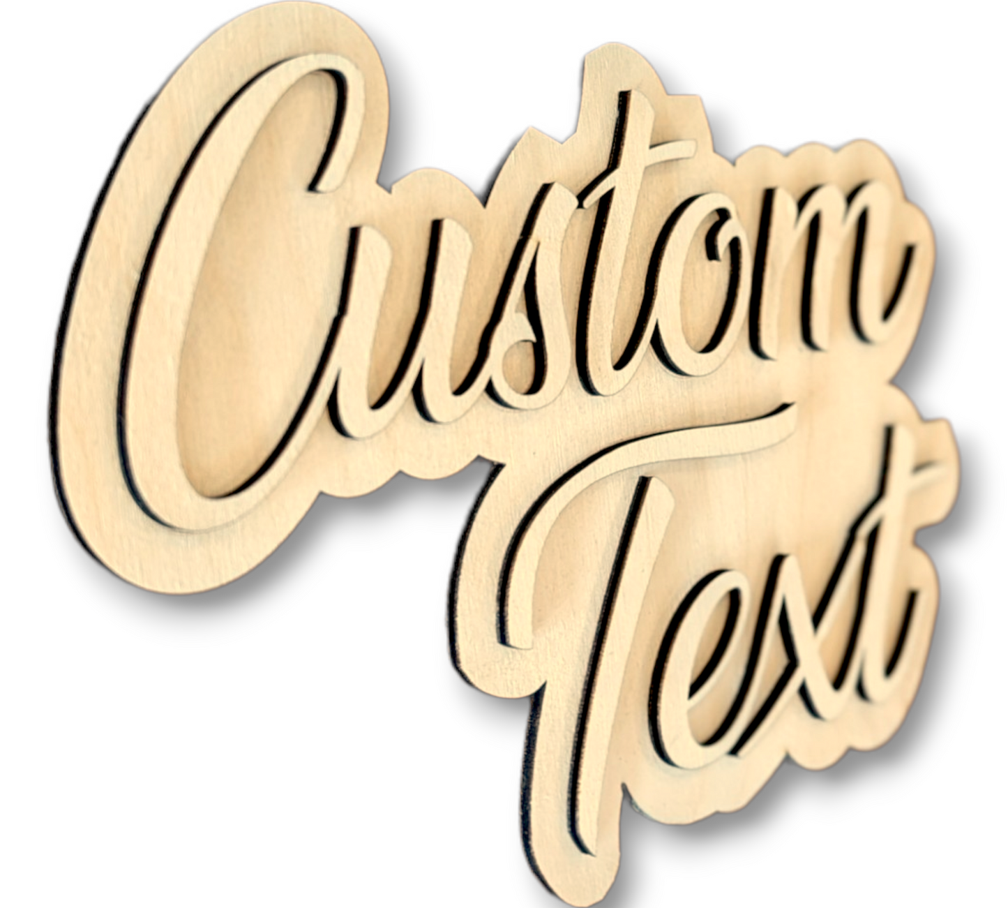 Wooden Blanks | Custom Text | For Signs, Crafting, and Artwork