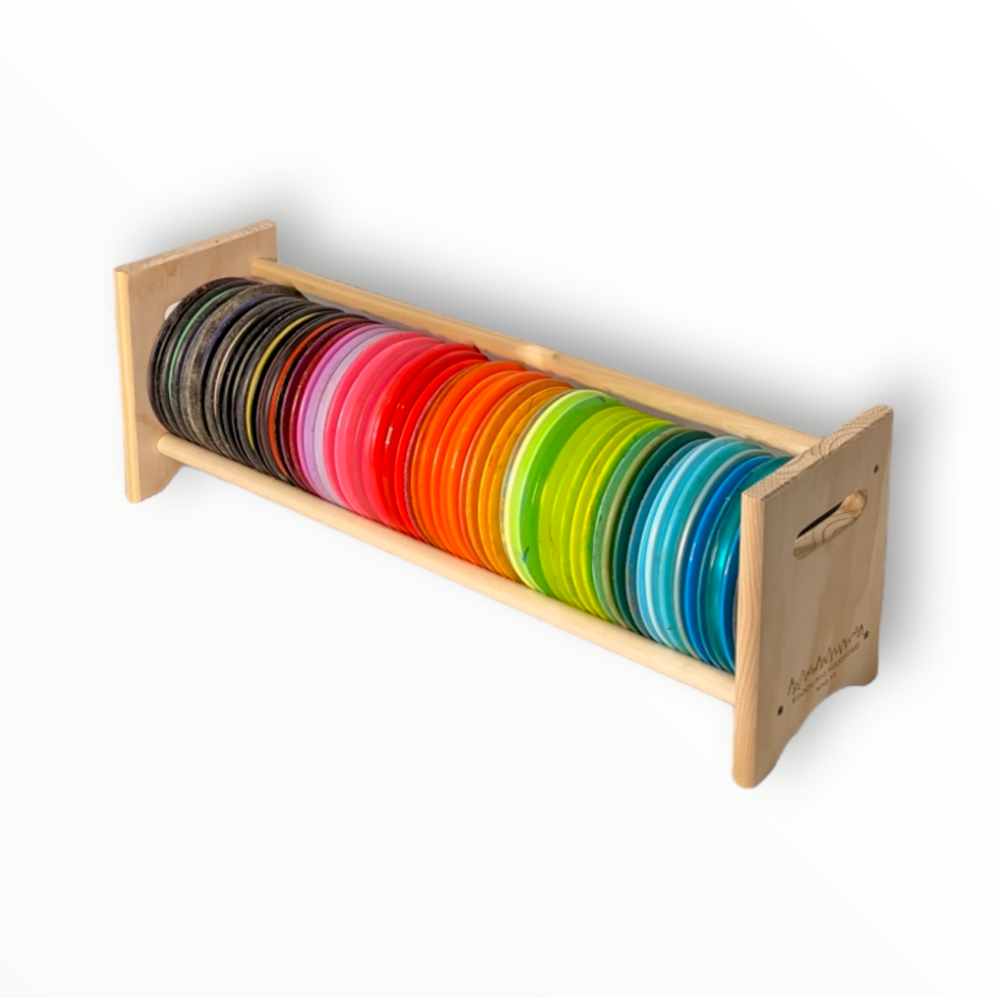 Customizable Disc Golf Storage Rack | 15-250 Discs | Free Laser Engraving