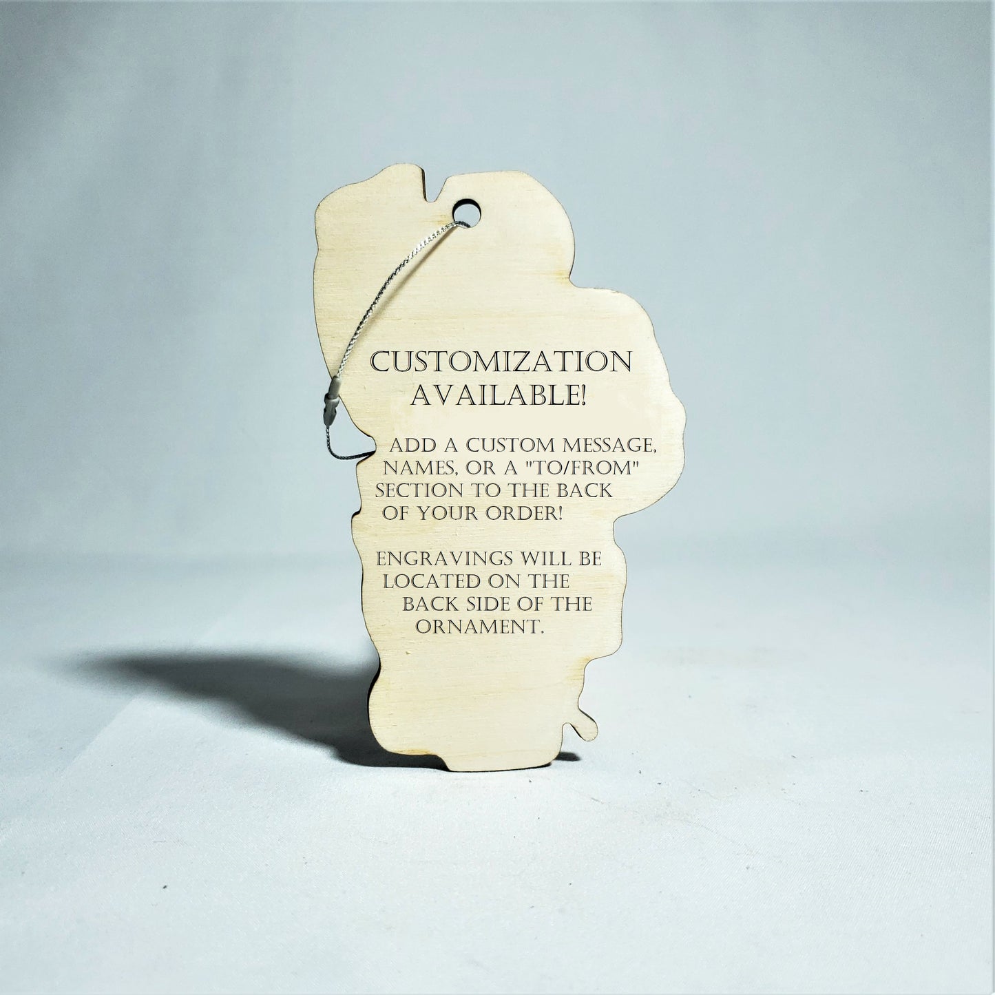 Tahoe Rings Ornament | Personalizable