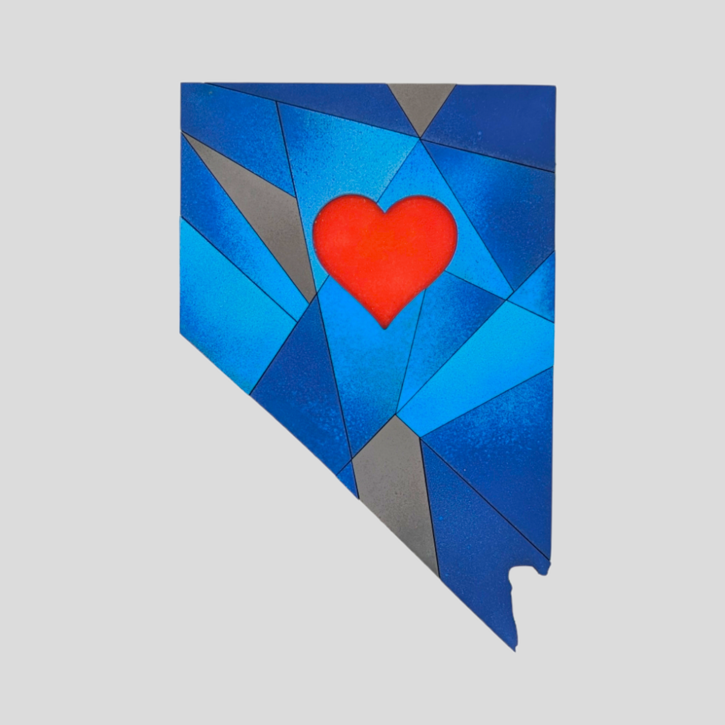Nevada Geometric Art | 8" by 11" | Nevada Love