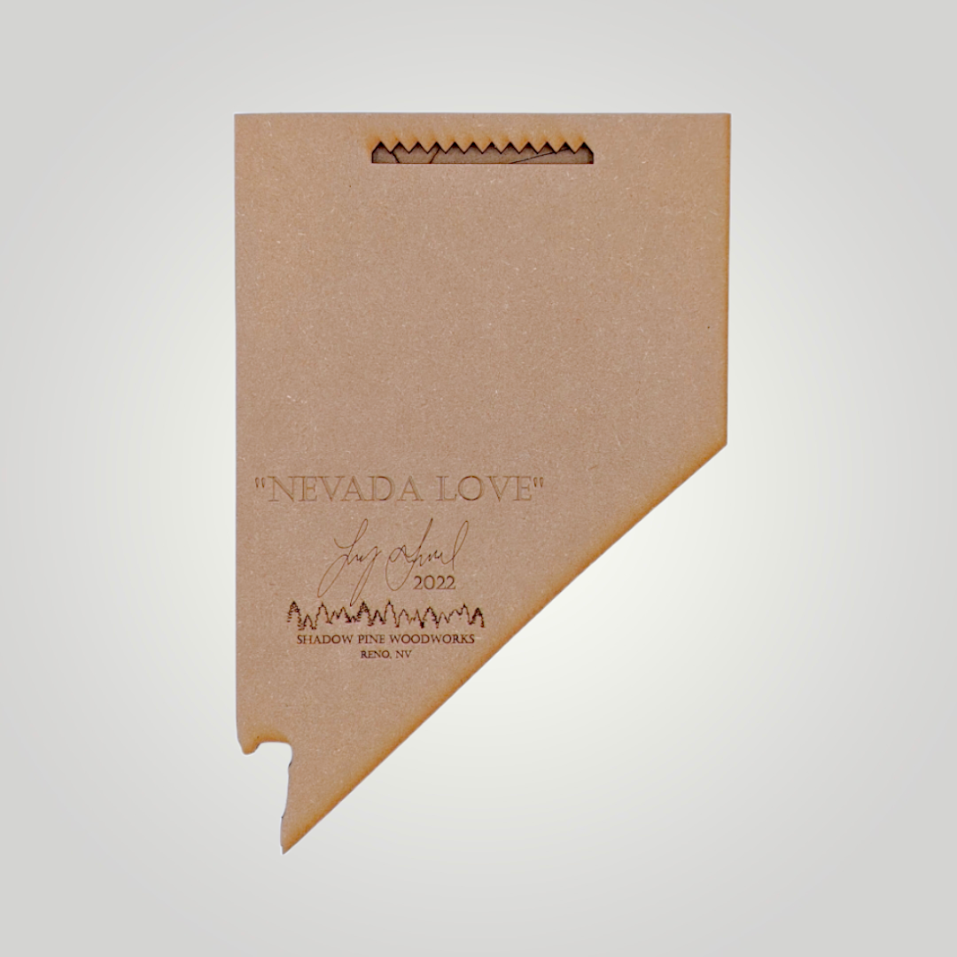 Nevada Geometric Art | 8" by 11" | Nevada Love
