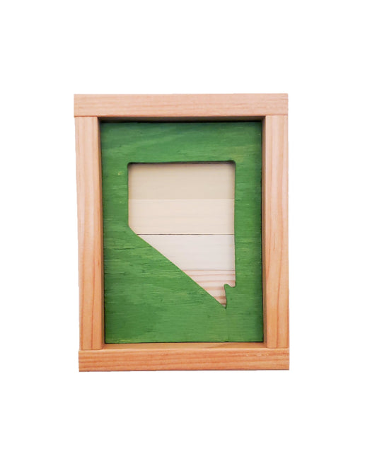 Nevada Art  | 6" by 8" | Outline in Green, Blue, White, or Black