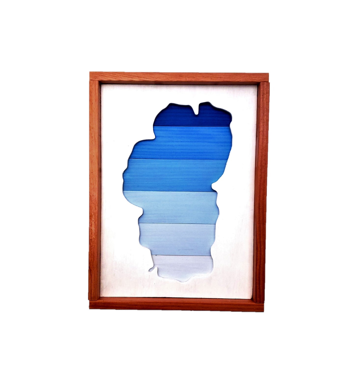 Lake Tahoe Art | Color Fade | 12" by 16"