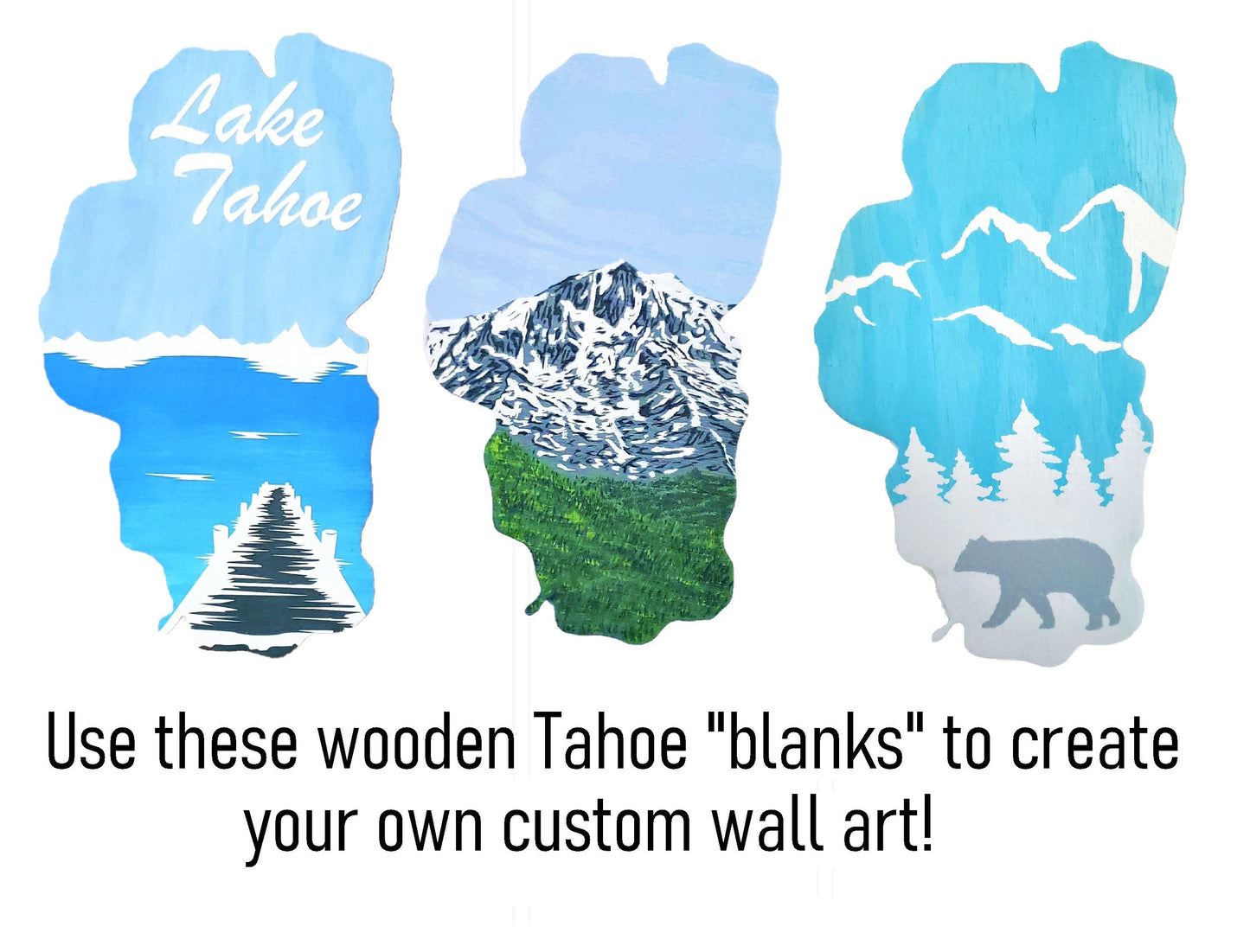Wooden Blanks | Solid Shapes | Customizable | For Crafting and Artwork