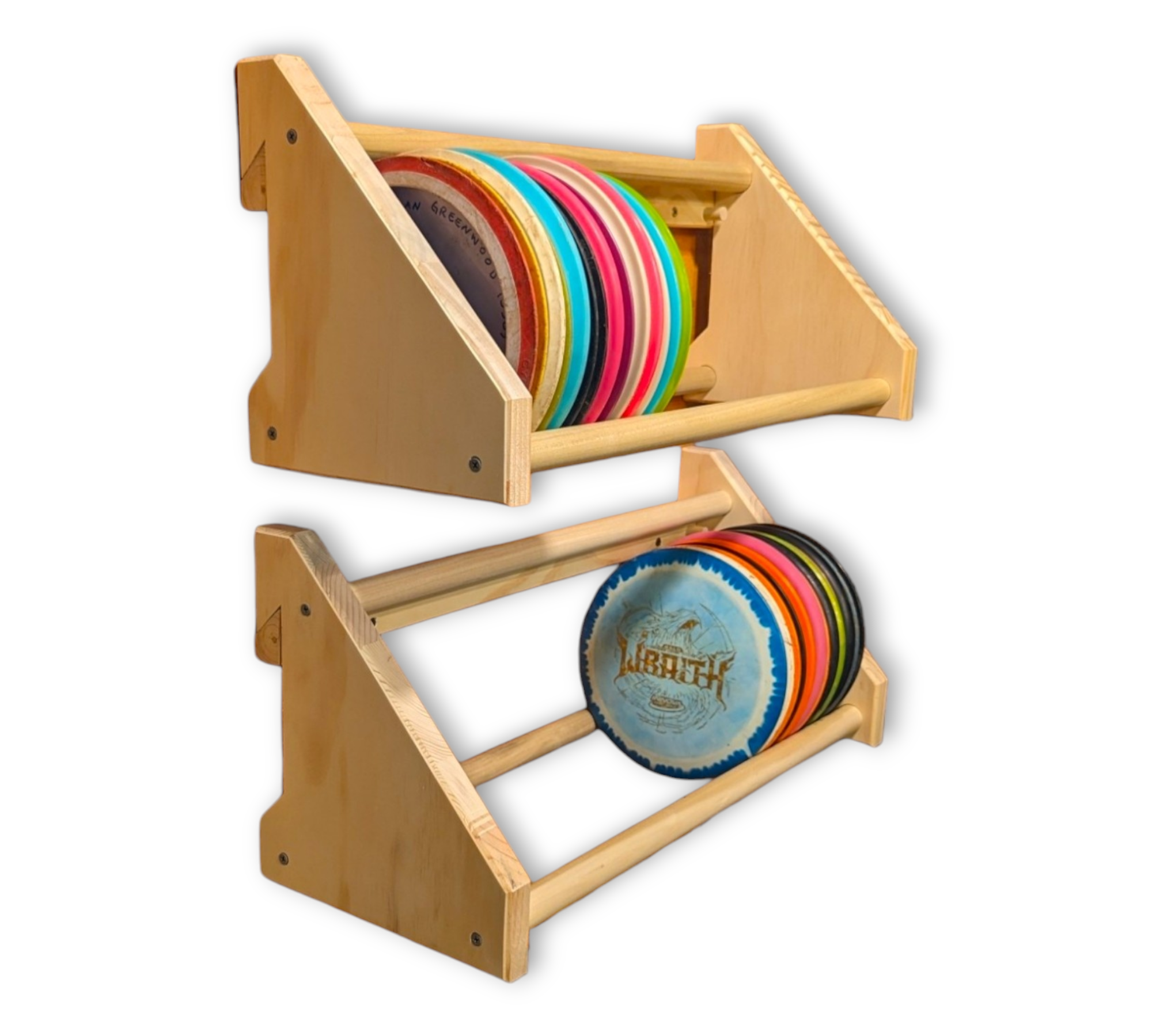 Disc Golf Storage Shelf | Wall Mounted – shadowpinewoodworks