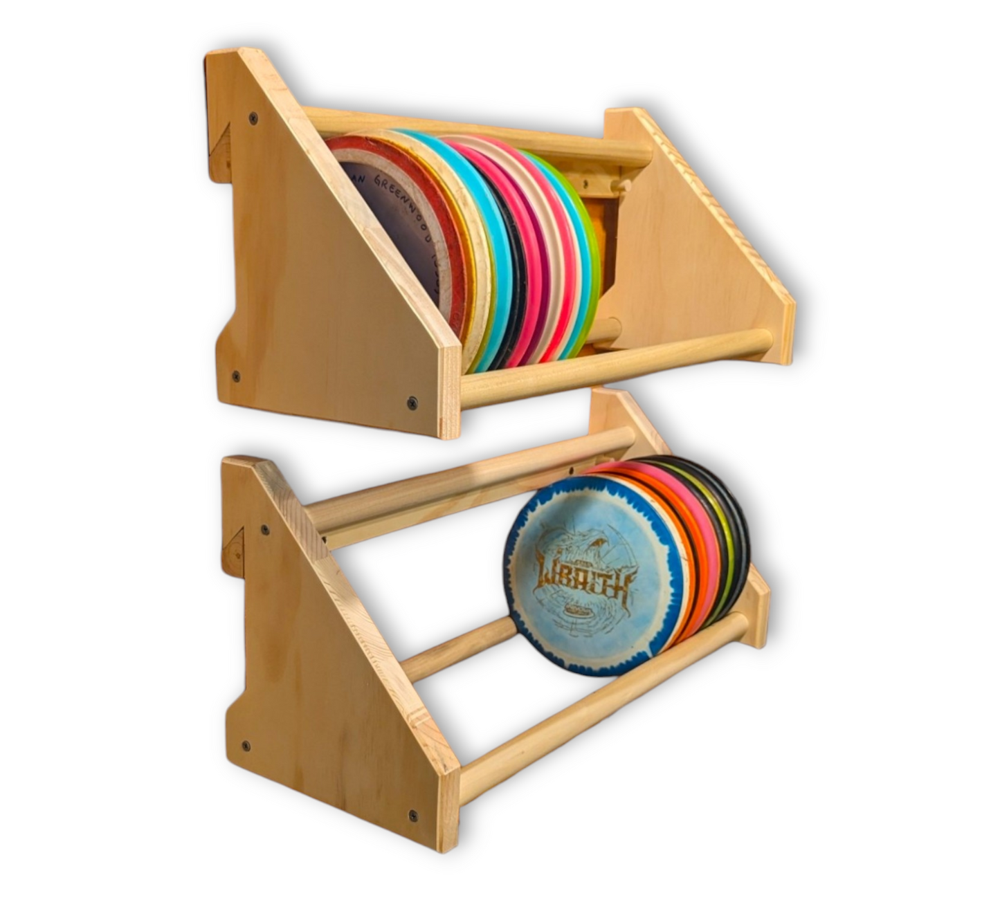 Disc Golf Storage Shelf | Wall Mounted