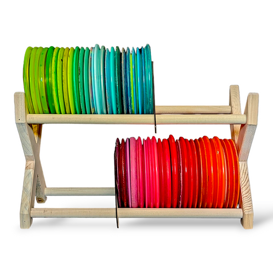 Disc Golf Storage Rack | X Rack | 70 to 100 Discs