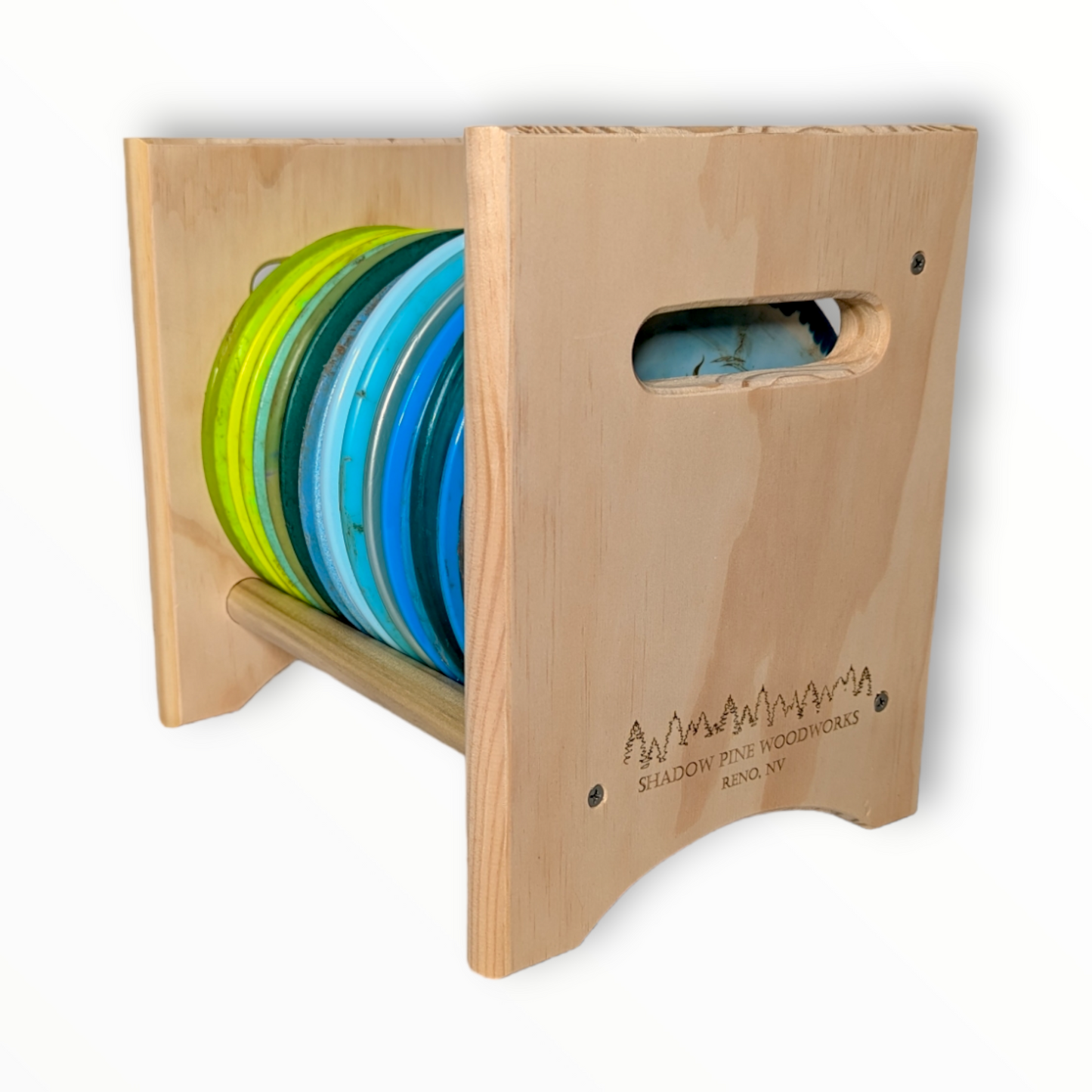 Disc golf disc online storage rack