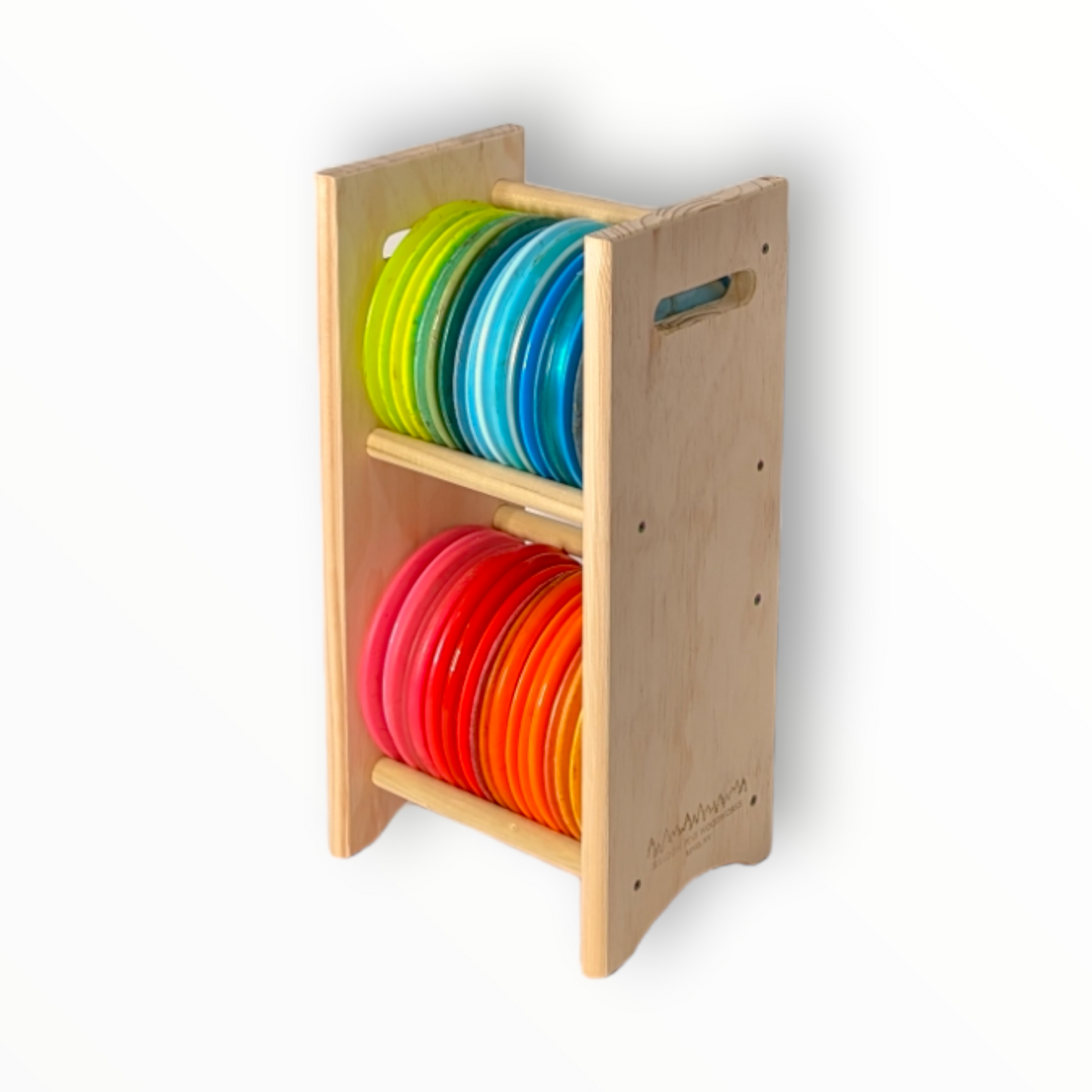 Customizable Disc Golf Storage Rack | 15-250 Discs | Free Laser Engraving