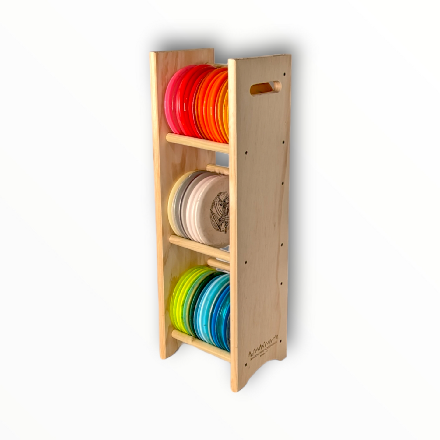 Customizable Disc Golf Storage Rack, 15-250 Discs