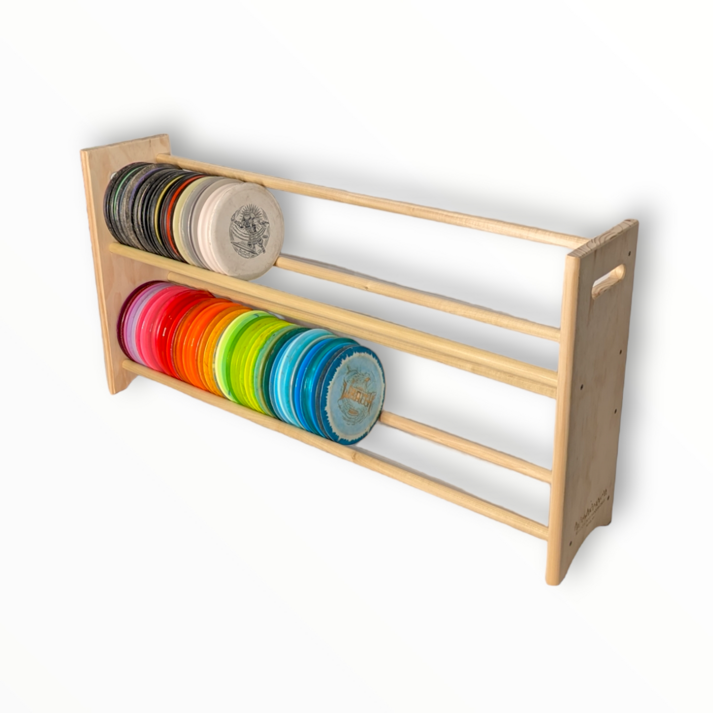 Customizable Disc Golf Storage Rack | 15-250 Discs | Free Laser Engraving