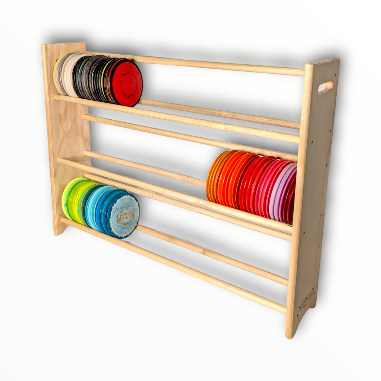 Customizable Disc Golf Storage Rack | 15-250 Discs | Free Laser Engraving