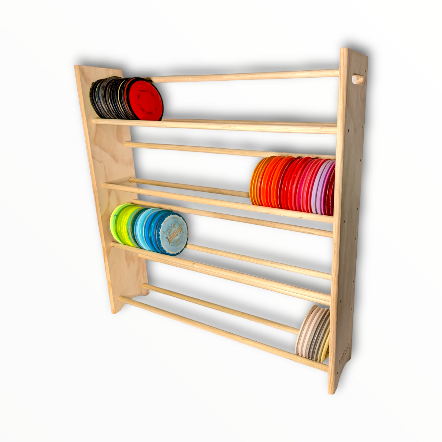 Customizable Disc Golf Storage Rack | 15-250 Discs | Free Laser Engraving