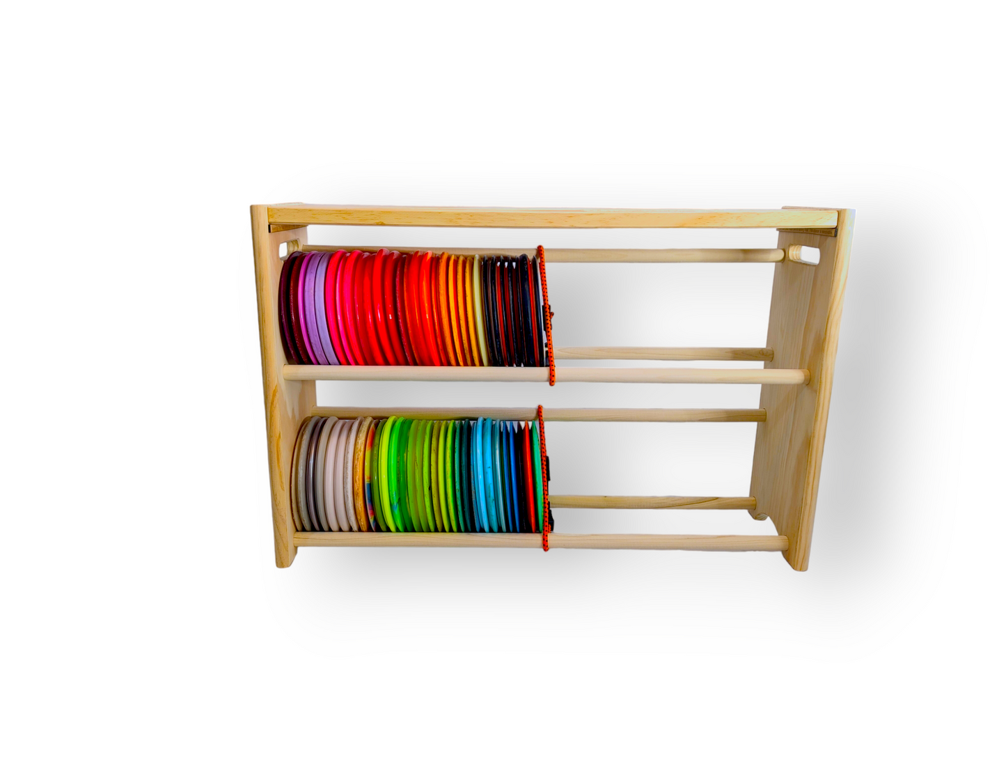 Customizable Disc Golf Storage Rack | 15-250 Discs | Free Laser Engraving